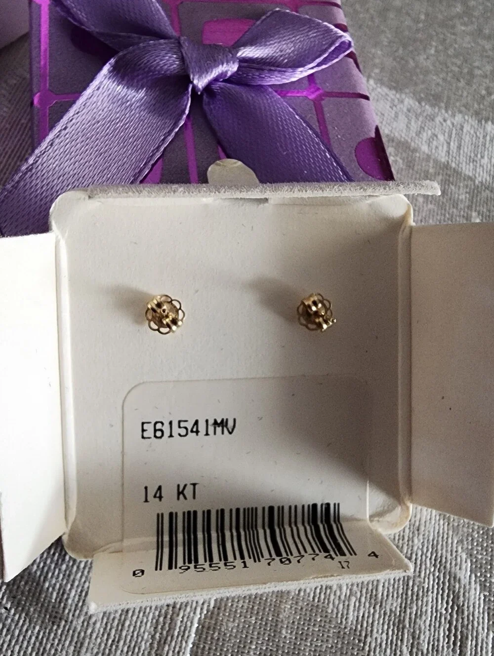 Real 14K Small Earrings